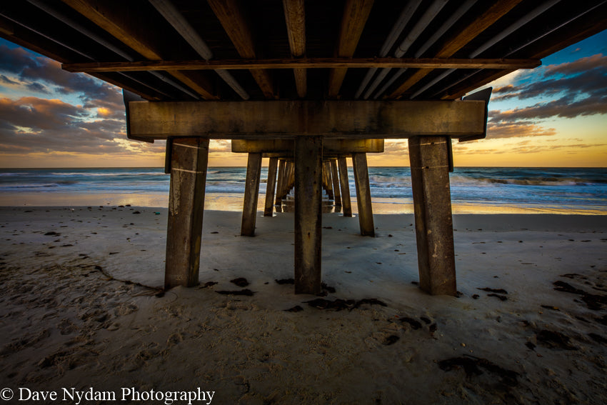 Beneath Naples Pier