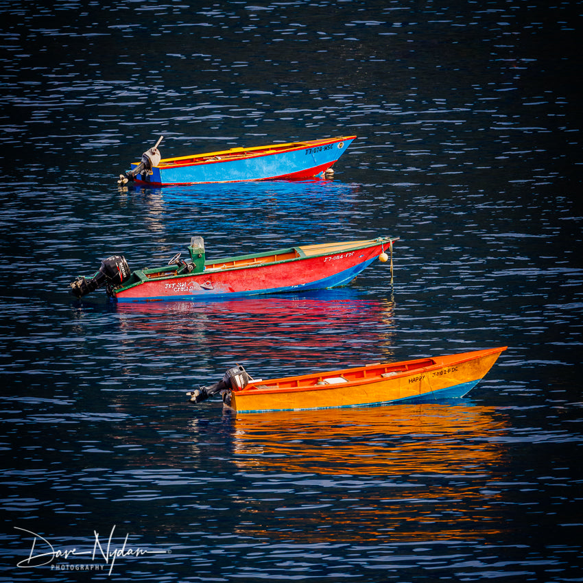 Small Boats in the Port of Dominica