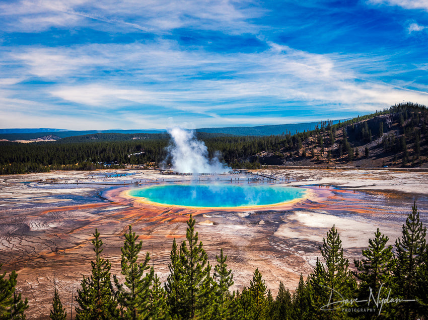 Grand Prismatic Spring of Yellowstone National Park