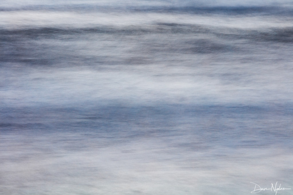 Misty Waves Abstract Photograph as Fine Art Print