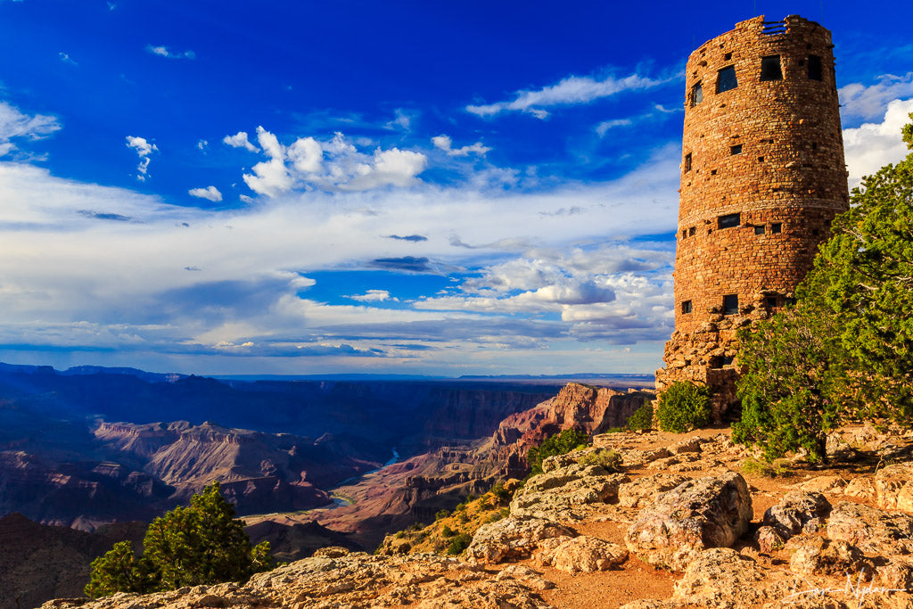 Desert Watchtower Photograph as Limited Edition Fine Art Print